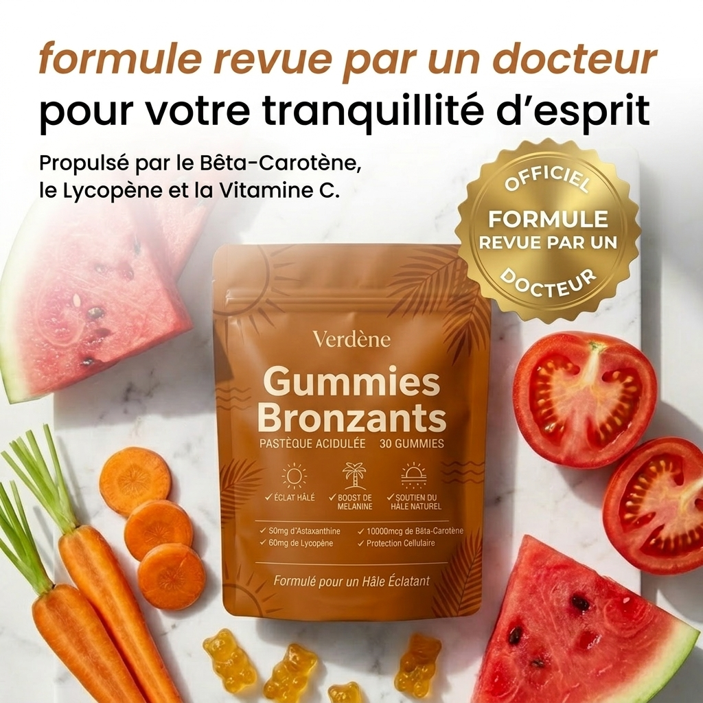 Gummies Bronzants - Verdène