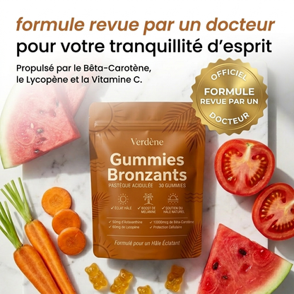 Gummies Bronzants - Verdène