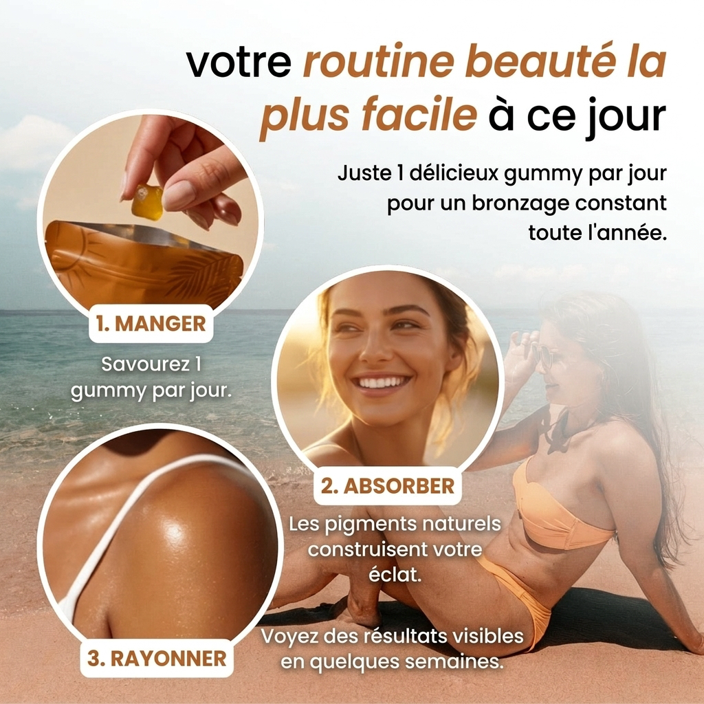 Gummies Bronzants - Verdène