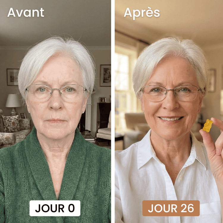 Avant / Après cliente Verdène